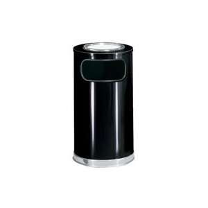  Round Trash Container With Ashtray Lid 12 Gallons