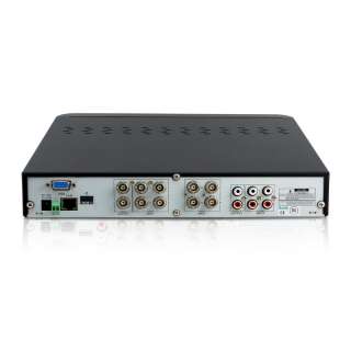 kit DVR DK81103 1TB includes a H.264 standalone DVR with 1TB HD and 8 