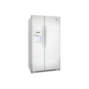   White Gallery 23 Cu. Ft. Side By Side Refrigerator Appliances