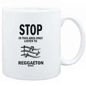 Mug White  STOP   In this area only listen to Reggaeton music  Music 