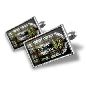 Cufflinks Religious stained glass windows   Hand Made Cuff Links