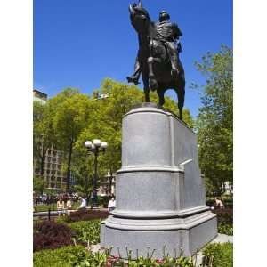 President Washington Statue, Union Square, Midtown Manhattan, New York 