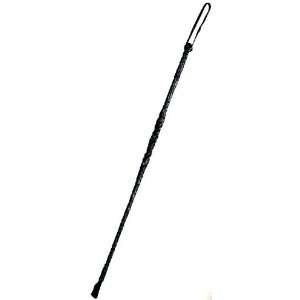  27 Leather Horse Riding Crop Black 