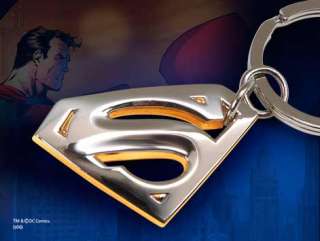 Superman Returns Diecast Metal Keychain By Noble Collection