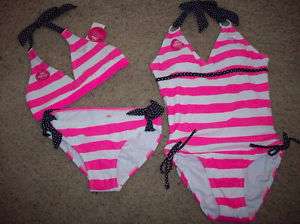 NWT Justice Girls Swimsuits 1PC Bikini SZ 6 18 U Choose  