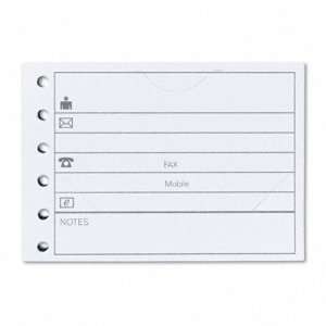  Rolodex Refill Cards ROL85053