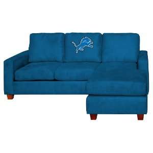    Home Team NFL Detroit Lions Front Row Sofa