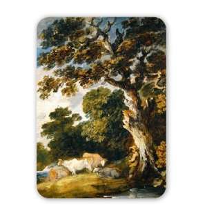  A wooded landscape with cattle and herdsmen   Mouse Mat 