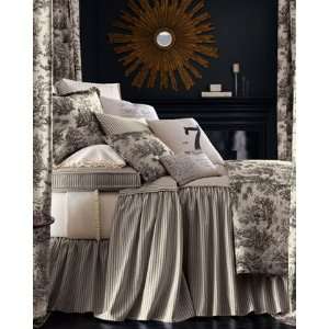  Ruffled Toile Standard Sham