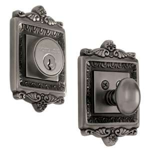  Single deadbolt   egg and dart deadbolt (keyed different 