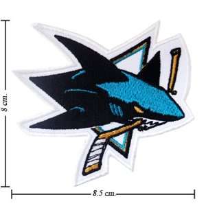  3pcs San Jose Sharks Logo Embroidered Iron on Patches Kid 