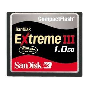  SanDisk 1GB Extreme III (Extreme 3) Compact Flash 