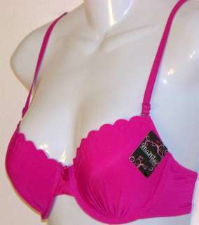 ONE BRA BR9411P hot pink UNDERWIRE PADDED NEW 34B  