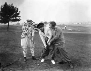 Three Stooges learning how to golf photo amazing funny  