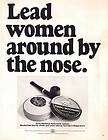 1968~FLYING DUTCHMAN PIPE TOBACCO~Lead Women By The Nose~Vintage b/w 