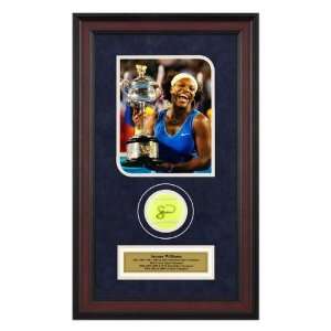  Serena Williams 11th Grand Slam Title Framed Autographed 