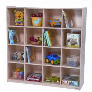  Wood Designs 50916 Sixteen Section Cubby Storage 