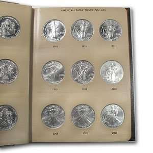   Silver American Eagle Set   In Dansco Album (25 Coins) Everything