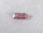   Gorgeous Natural PINK Color Imperial Topaz Emerald Cut 9 x 4mm Brazil