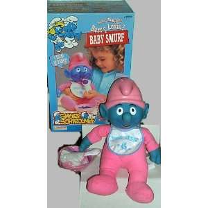  1996 Berry Lovin Baby Smurf Doll 16 Tall Toys & Games