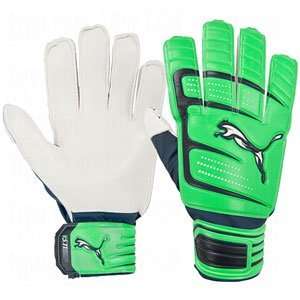  Puma v5.11 Goalie Gloves Fluo Green/Navy/White/7 Sports 