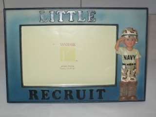 Vanmark Little Recruit Navy USN Military Photo Frame NIB  