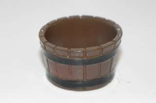   Accessory Miniature Bucket for Fruits Vegetables or Plants  