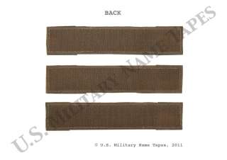  tape with U.S. ARMY and two name tapes with YOUR NAME embroidered