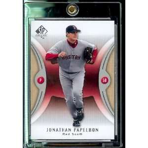  2007 Upper Deck SP Authentic # 59 Jonathan Papelbon   Red Sox   MLB 