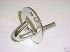 BOAT SKI TOW RING & HOOK~STAINLESS​~TRANSOM MOUNT~MARINE
