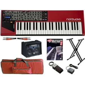  Nord Wave Synthesizer COMPLETE STAGE BUNDLE with Amp, Case 
