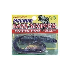  K&E Fish Lures Soft Weedless Magnum Bass Stopper Worm 3 