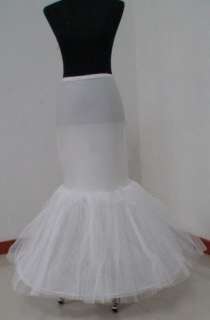 Fishtail Petticoat for a Cocktail Dress Wedding Bridal  