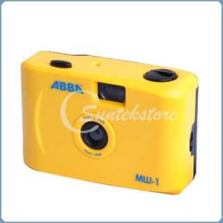   Aqua Underwater Waterproof Mini 35mm Water film Camera Yellow  