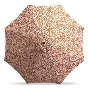  Outdoor Market Patio Umbrella in Sunbrella Softly Elegant 