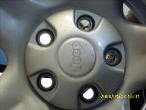 2003 Jeep Wrangler wheels & Tires   Set of 4  