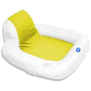  Spring Float SunSeat   White/Yellow Toys & Games