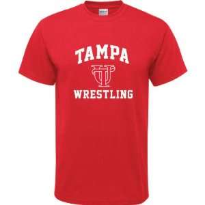    Tampa Spartans Red Youth Wrestling Arch T Shirt