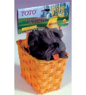 Wizard of Oz TOTO in BASKET Costume Prop for DOROTHY  