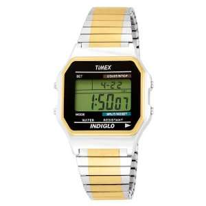   Classic Digital Dress Stainless Steel Bracelet Watch Timex Watches