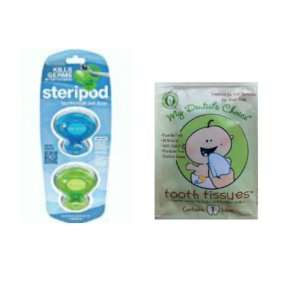    on Toothbrush Sanitizer (2 Pack) with **BONUS** Tooth Tissue Baby