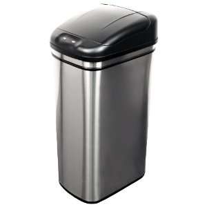   Touchless Automatic Motion Sensor Lid Open Trash Can, 11.1 Gallon