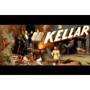  Kellar   Menagerie of Tricks 28x42 Giclee on Canvas