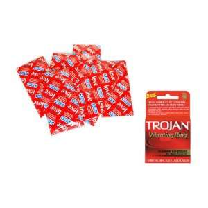   Latex Condoms Lubricated 108 condoms Plus TROJAN ELEXA VIBRATING RING