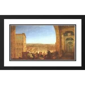 Turner, Joseph Mallord William 24x17 Framed and Double Matted Rome 