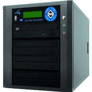   Manual 1 to 3 Drive CD/DVD Duplicator w/ USB Input Electronics