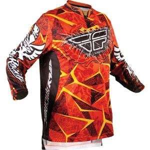  Fly Racing Evolution Jersey   2010   X Large/Lava 