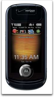 Motorola ZN4 Krave Phone, Black (Verizon Wireless)