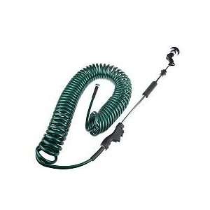  Coiled Watering Hose w/ 10 PatternWatering Wand Patio, Lawn & Garden