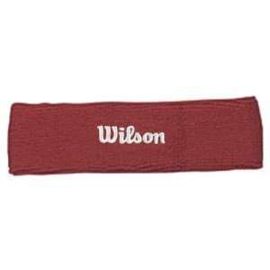  Wilson 12 Headband Wilson Red